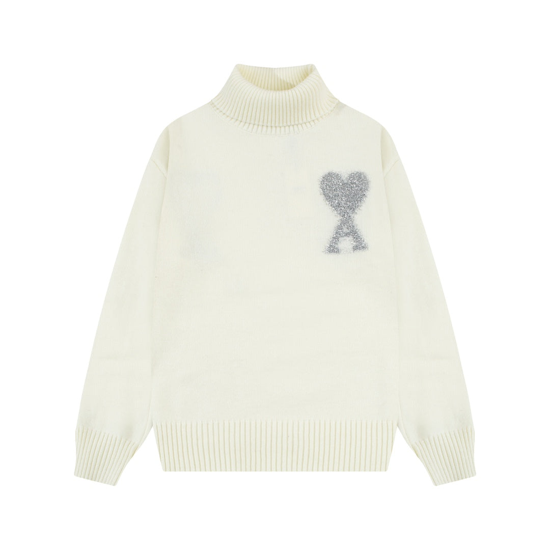 AMI  Cotton and wool sweater