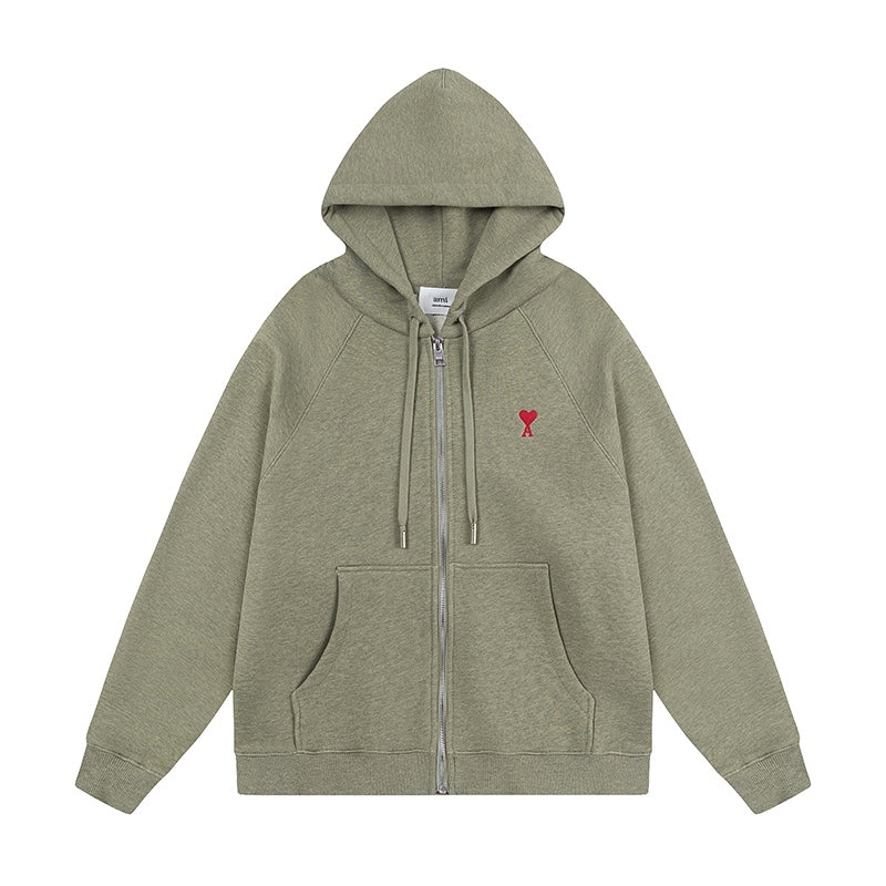 AMI  cotton hoodie