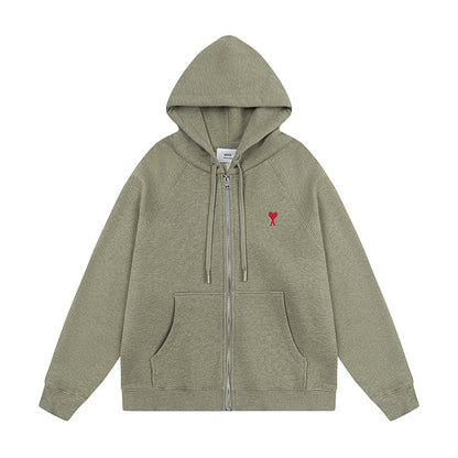 AMI  cotton hoodie