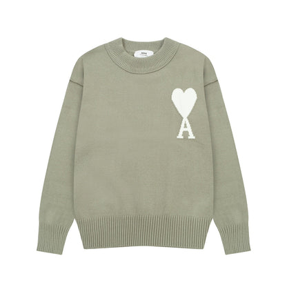 AMI  Cotton and wool sweater