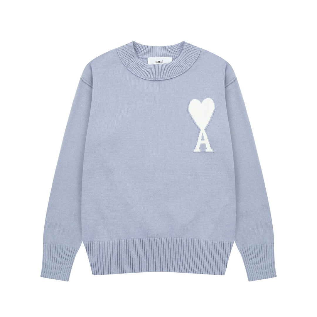 AMI  Cotton and wool sweater
