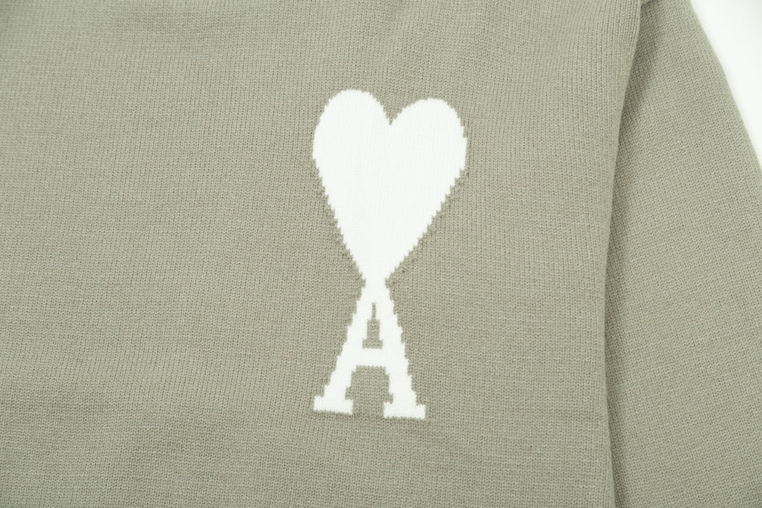 AMI  Cotton and wool sweater