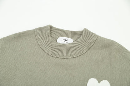 AMI  Cotton and wool sweater