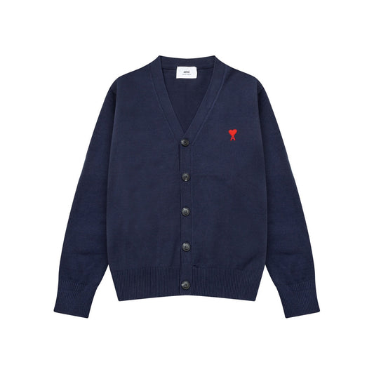 AMI Cotton and wool cardigan