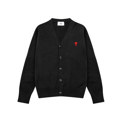 AMI Cotton and wool cardigan
