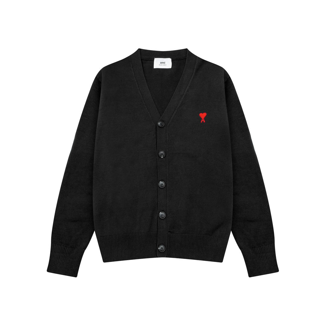 AMI Cotton and wool cardigan