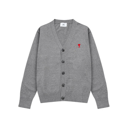 AMI Cotton and wool cardigan