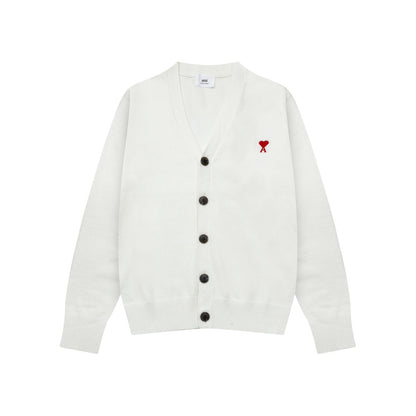 AMI Cotton and wool cardigan