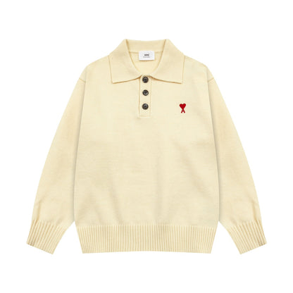 AMI  Cotton and wool sweater