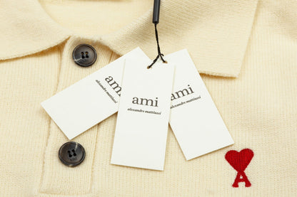 AMI  Cotton and wool sweater