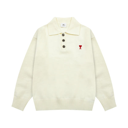 AMI  Cotton and wool sweater