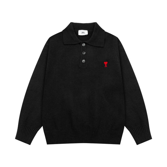 AMI  Cotton and wool sweater