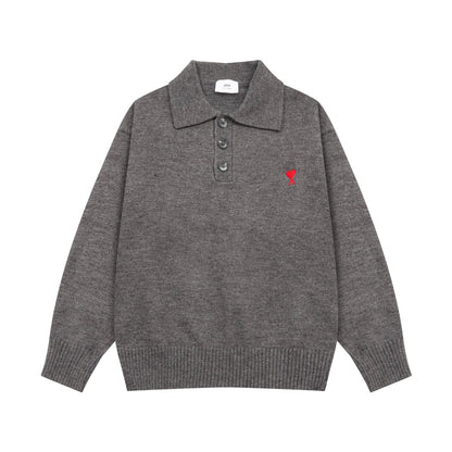 AMI  Cotton and wool sweater