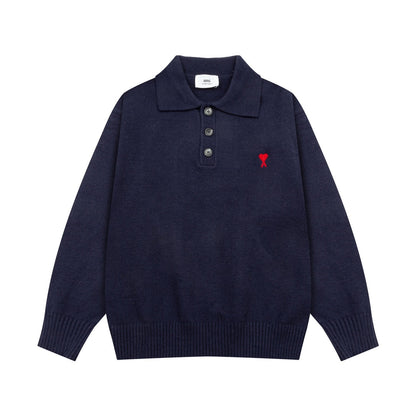 AMI  Cotton and wool sweater