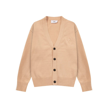 AMI  Cotton and wool cardigan