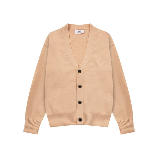 AMI  Cotton and wool cardigan