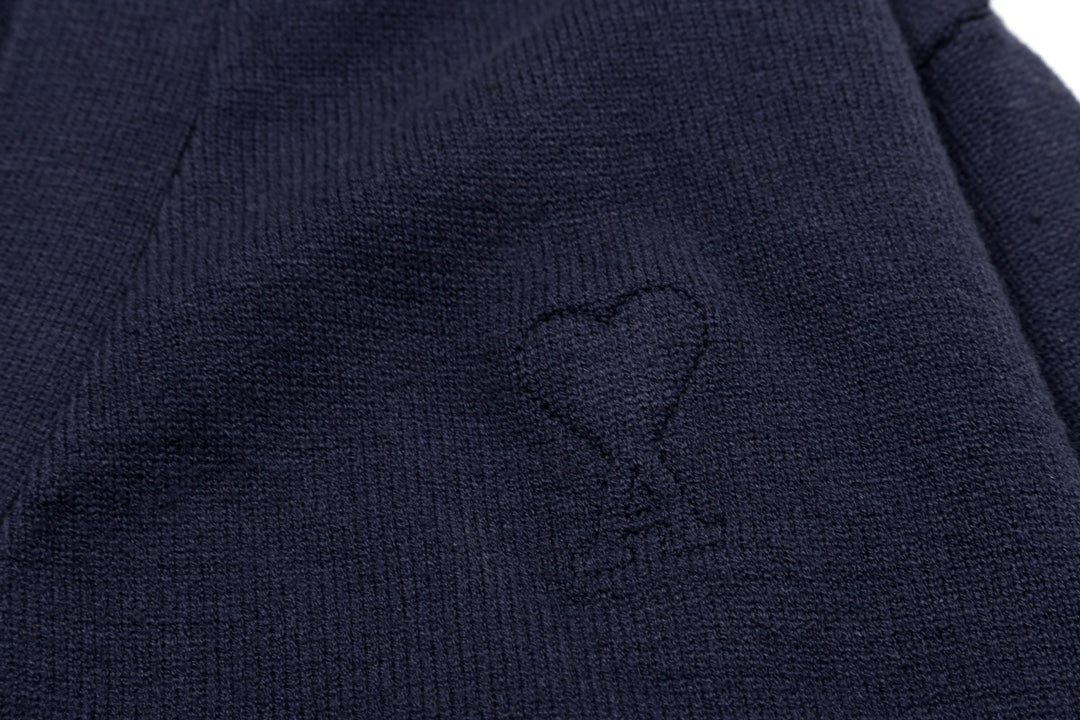 AMI  Cotton and wool cardigan