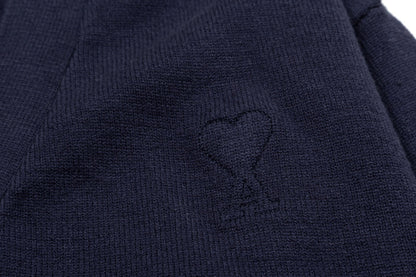 AMI  Cotton and wool cardigan