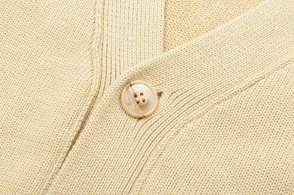 AMI  Cotton and wool cardigan