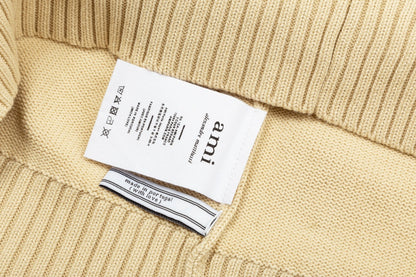 AMI  Cotton and wool cardigan