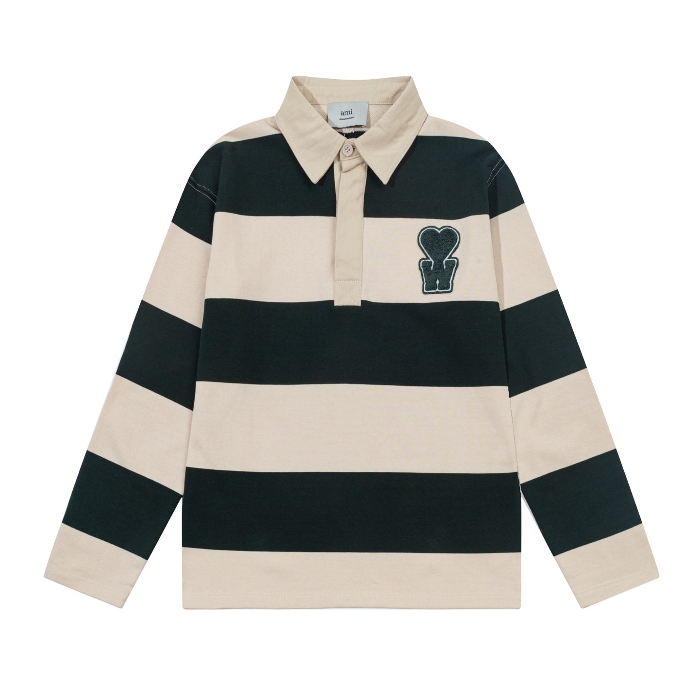 AMI  Polo Collar Sweatshirt