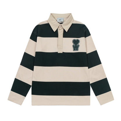 AMI  Polo Collar Sweatshirt