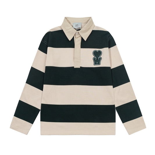 AMI  Polo Collar Sweatshirt
