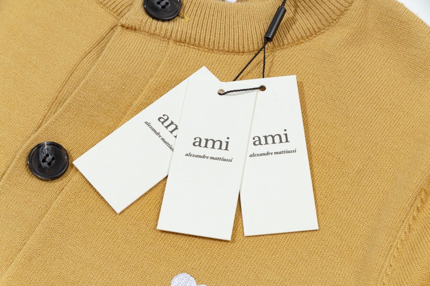 AMI  Cotton and wool sweater