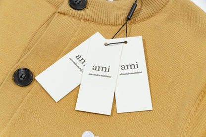 AMI  Cotton and wool sweater
