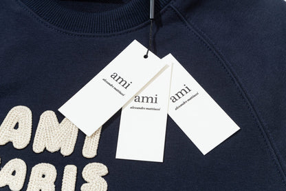 AMI  cotton hoodie