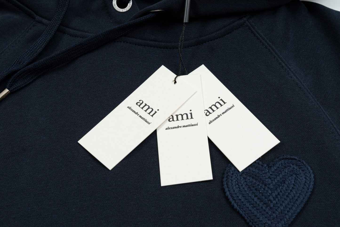 AMI  cotton hoodie