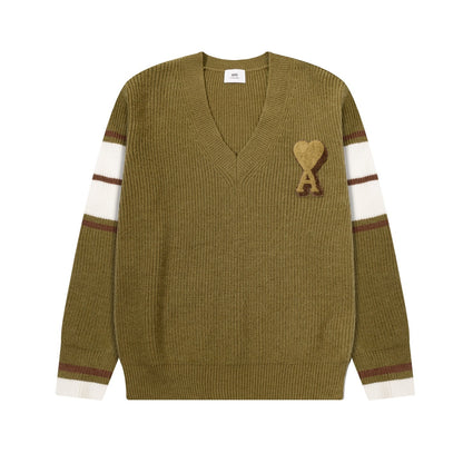 AMI  Cotton and wool sweater