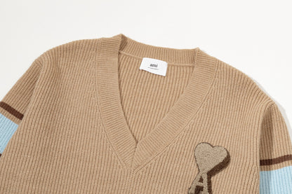 AMI  Cotton and wool sweater