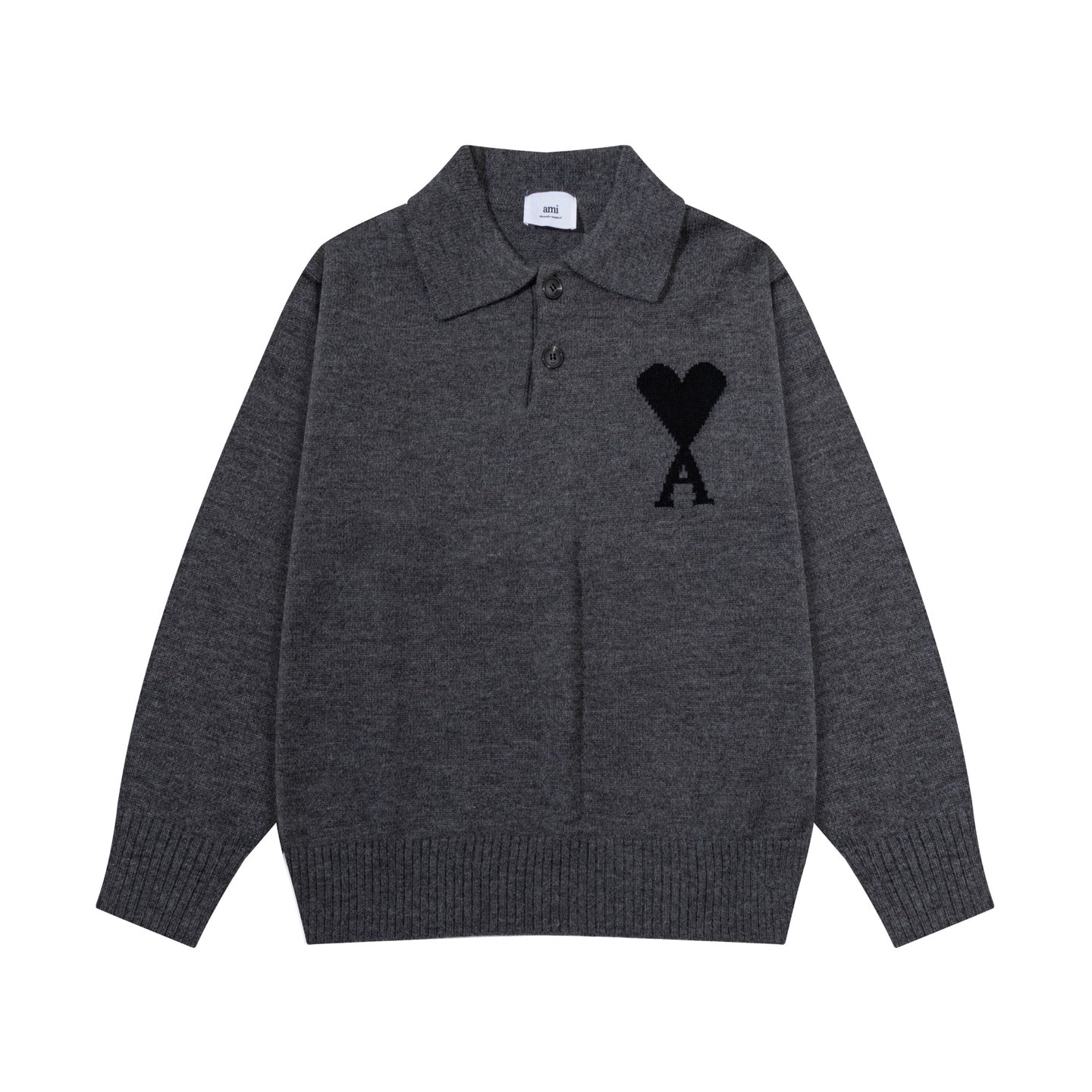 AMI  Cotton and wool sweater