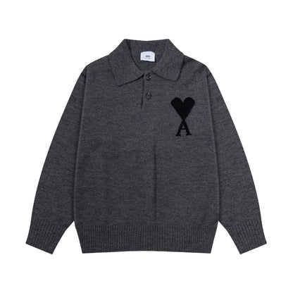 AMI  Cotton and wool sweater
