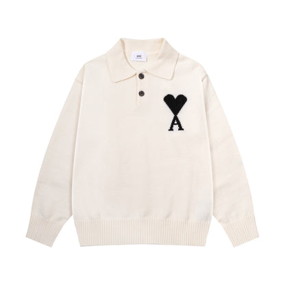 AMI  Cotton and wool sweater