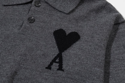 AMI  Cotton and wool sweater