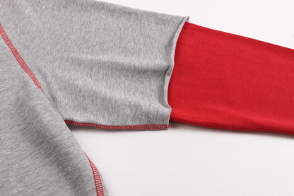 AMI "Fake two-piece" long-sleeve T-shirt