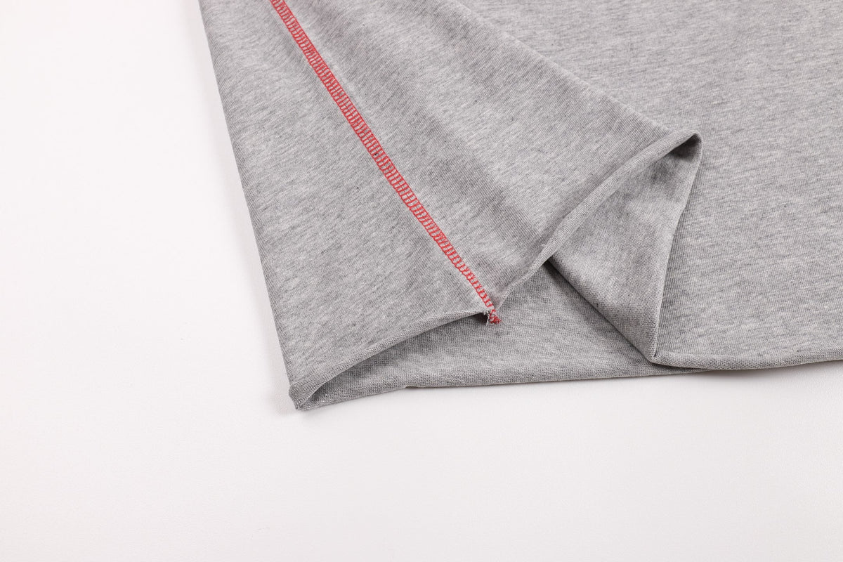 AMI "Fake two-piece" long-sleeve T-shirt
