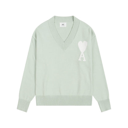 AMI Cotton and wool sweater