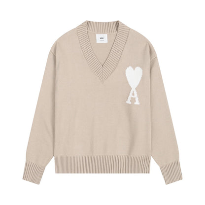 AMI Cotton and wool sweater