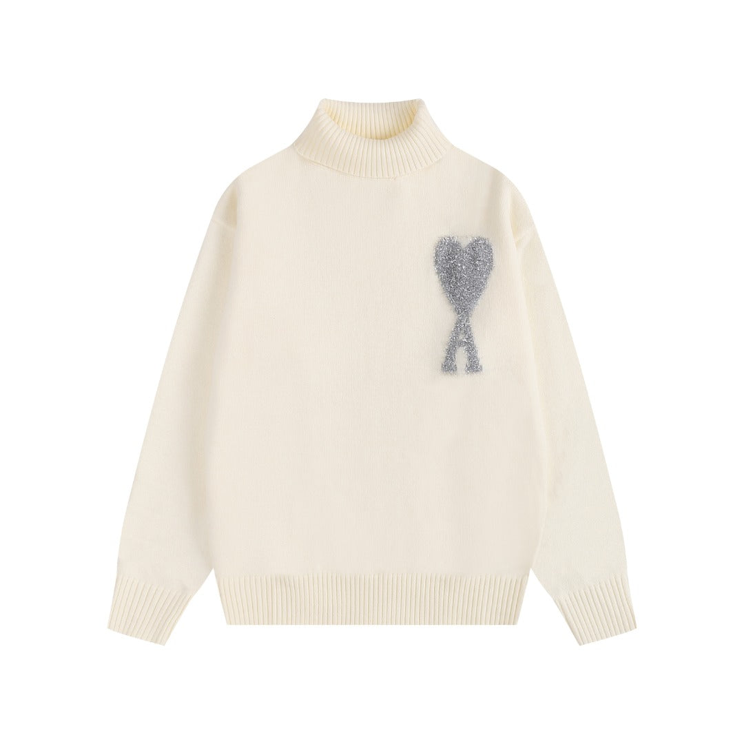 AMI  Cotton and wool sweater