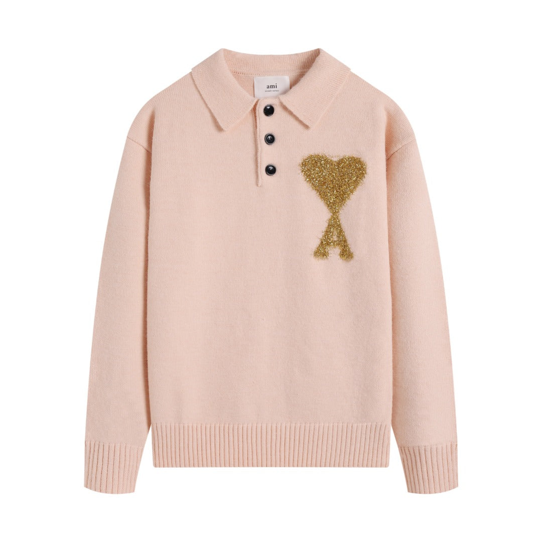 AMI  Cotton and wool sweater