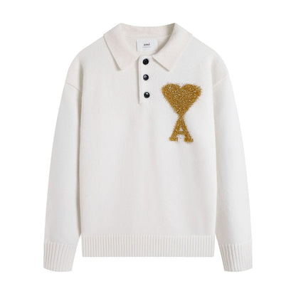 AMI  Cotton and wool sweater