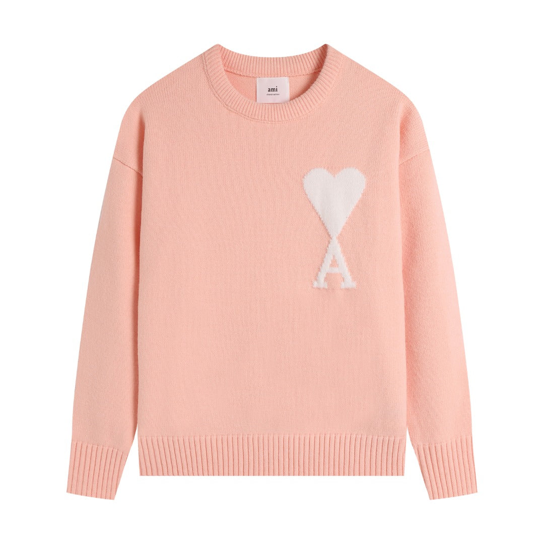 AMI  Cotton and wool sweater