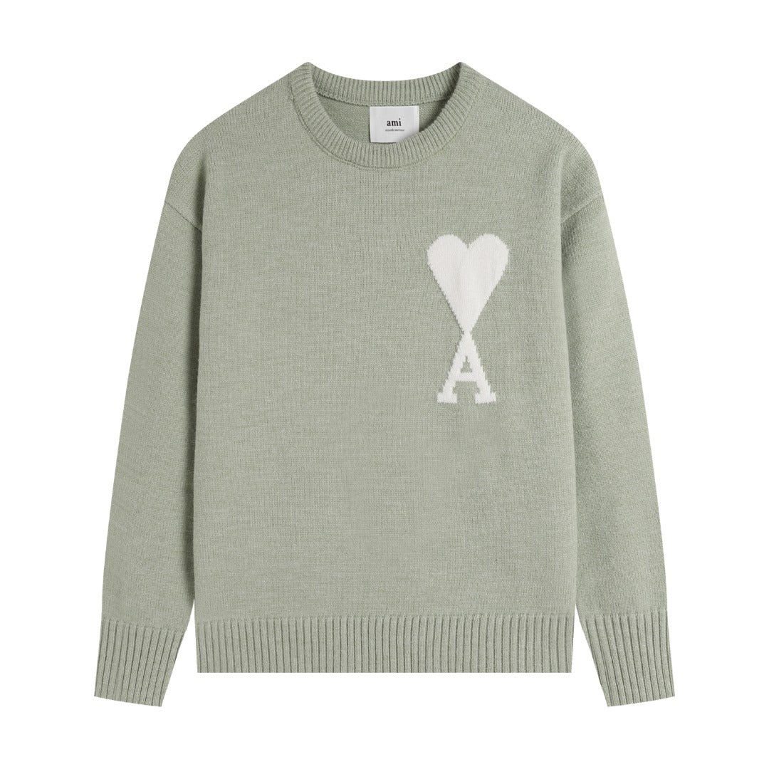AMI  Cotton and wool sweater