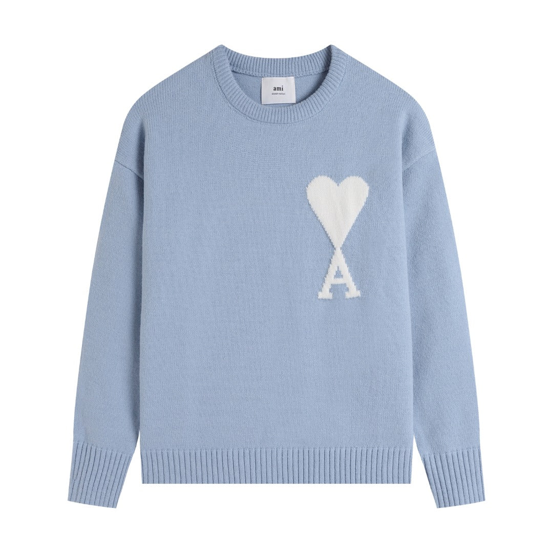 AMI  Cotton and wool sweater