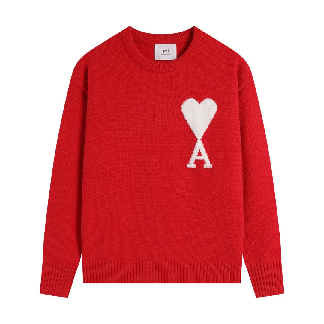 AMI  Cotton and wool sweater