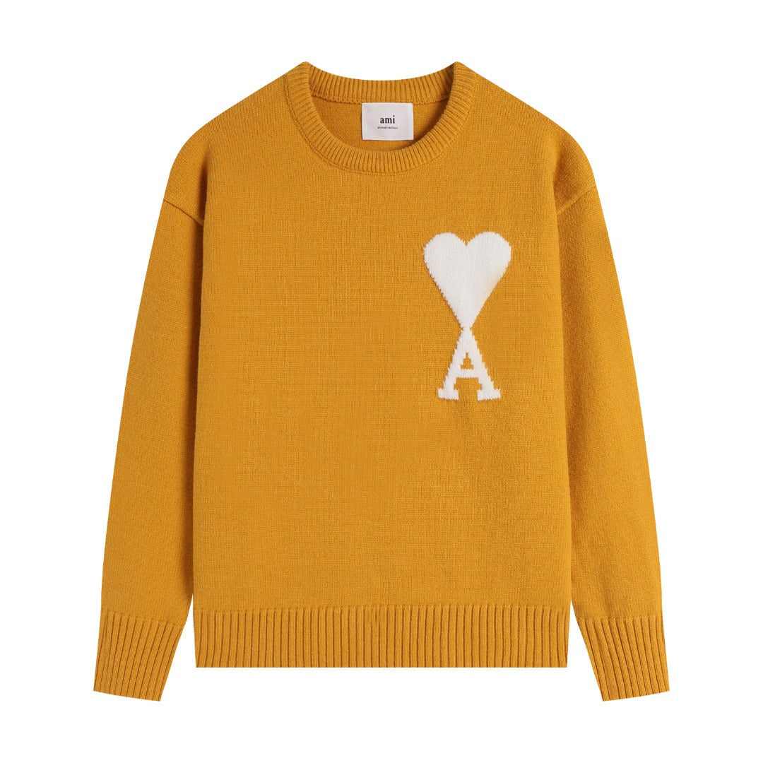AMI  Cotton and wool sweater