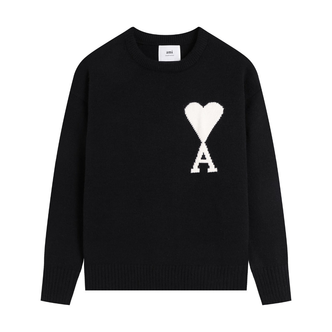 AMI  Cotton and wool sweater